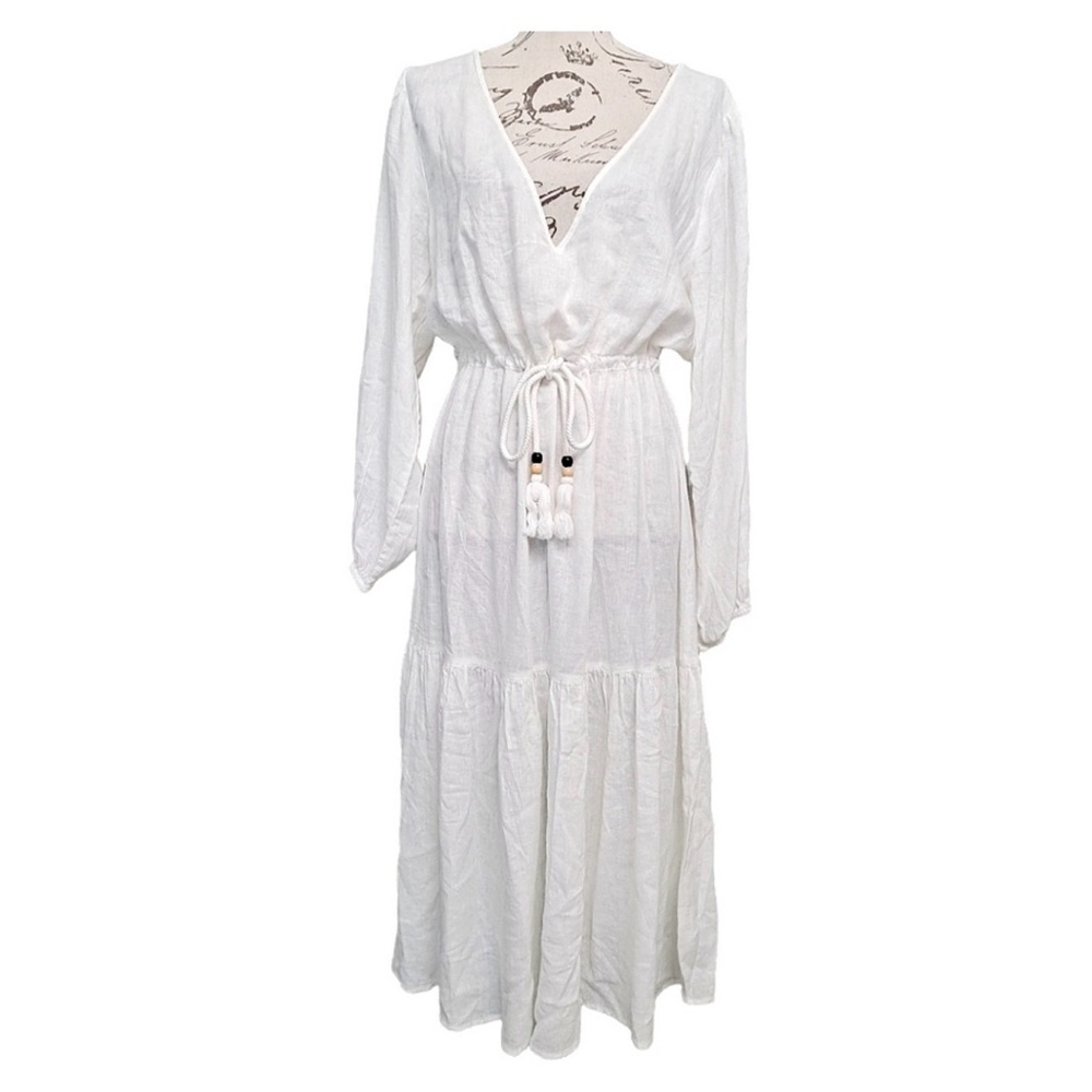 Joie Linen Swimsuit Cover